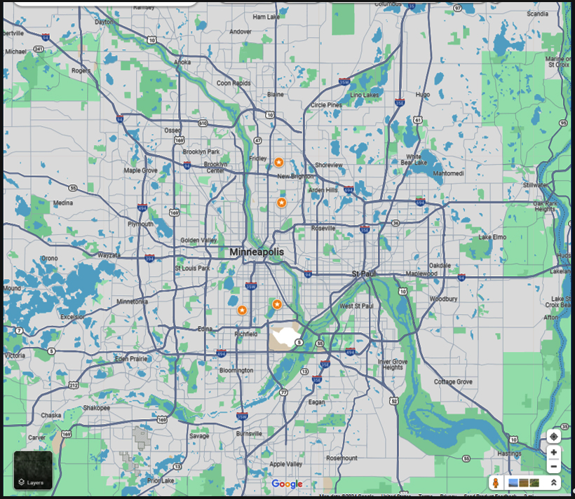 Twin Cities Metro Delivery Zone